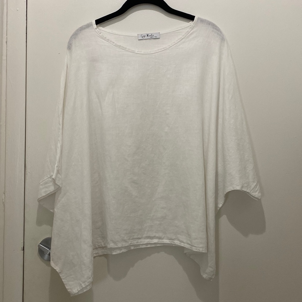 Gigi Moda Italian Linen Top